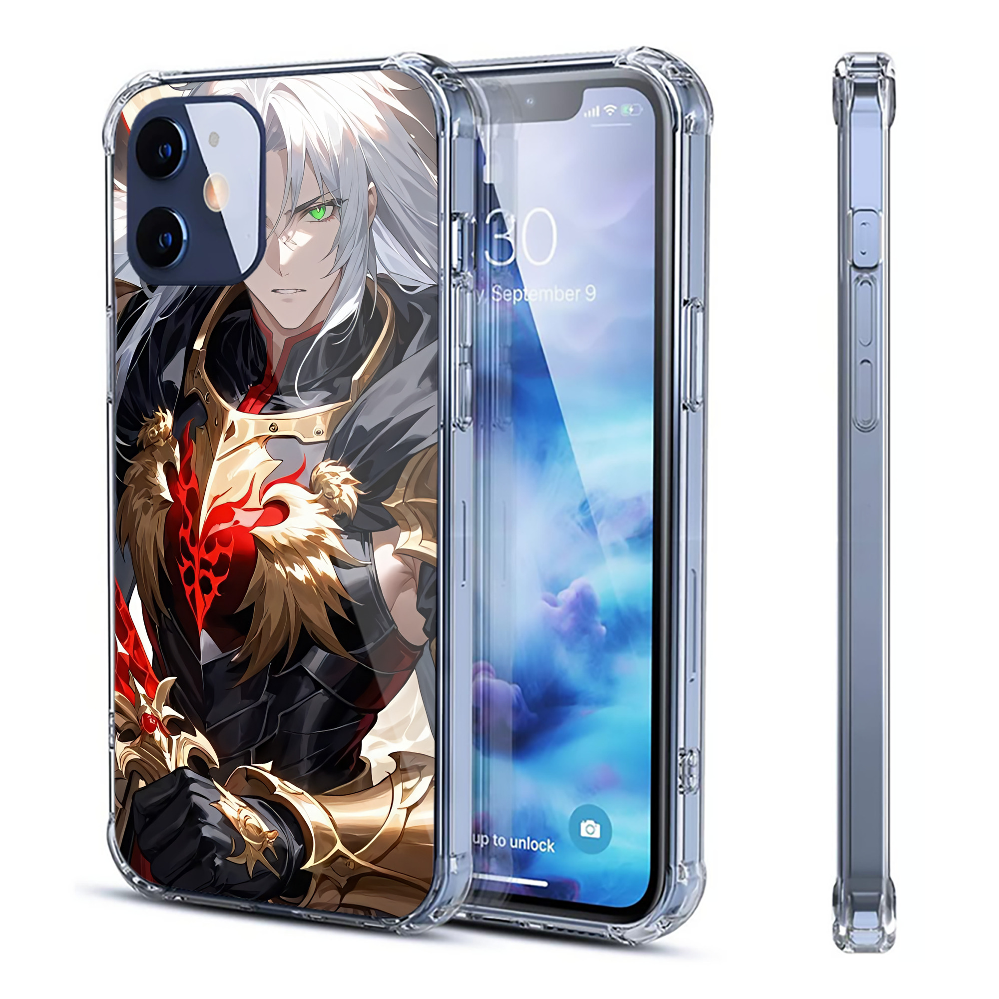 （画像用） 刀剣乱舞 Touken Ranbu 【iPhone 12シリーズ対応】透明スマホケース（クリアソフトケース）